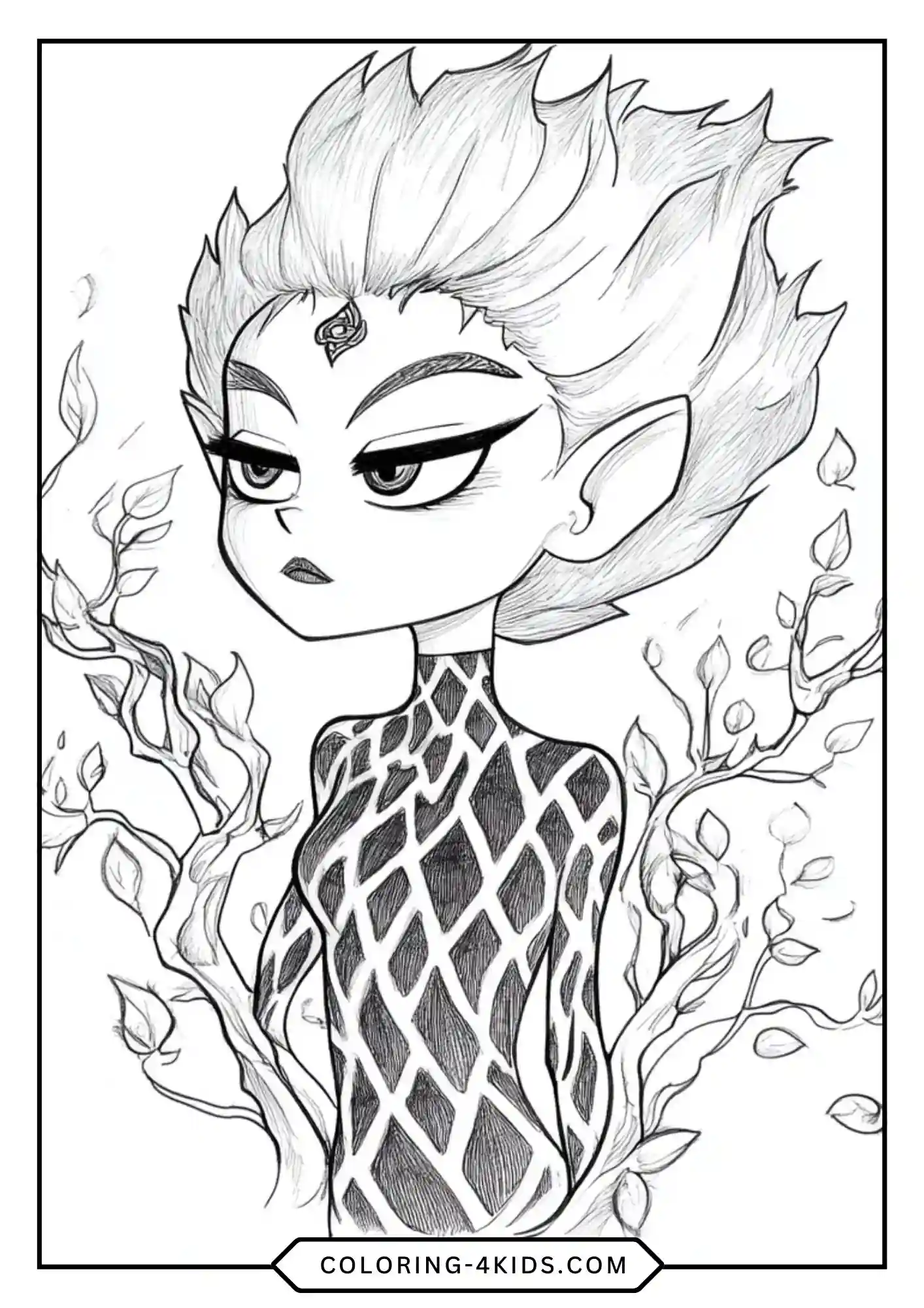 Elemental Coloring Pages coloring page for kids