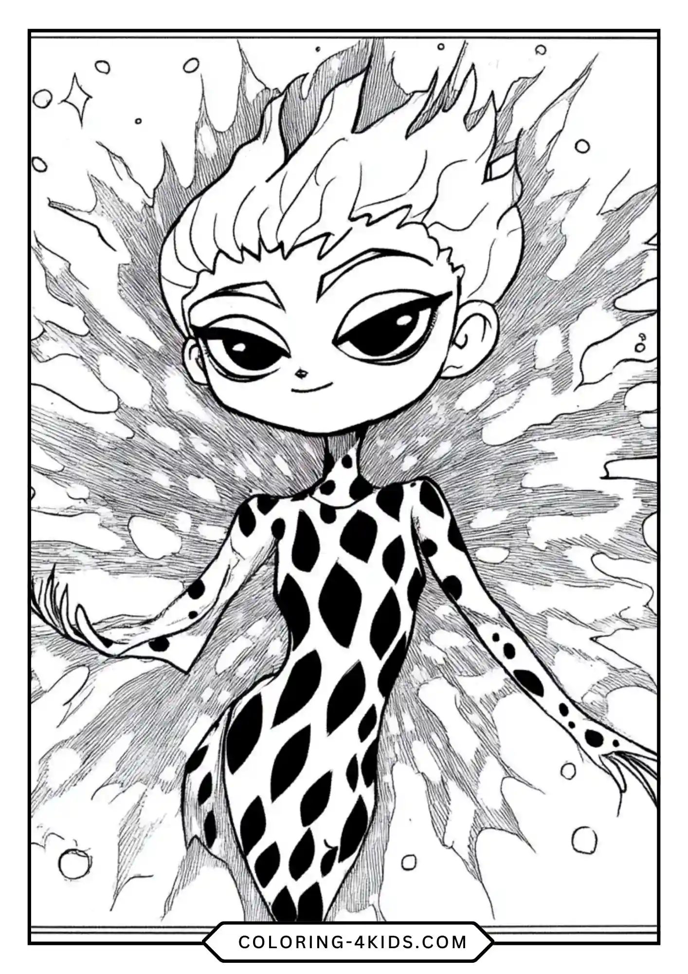 Free Elemental Coloring Pages coloring page for kids