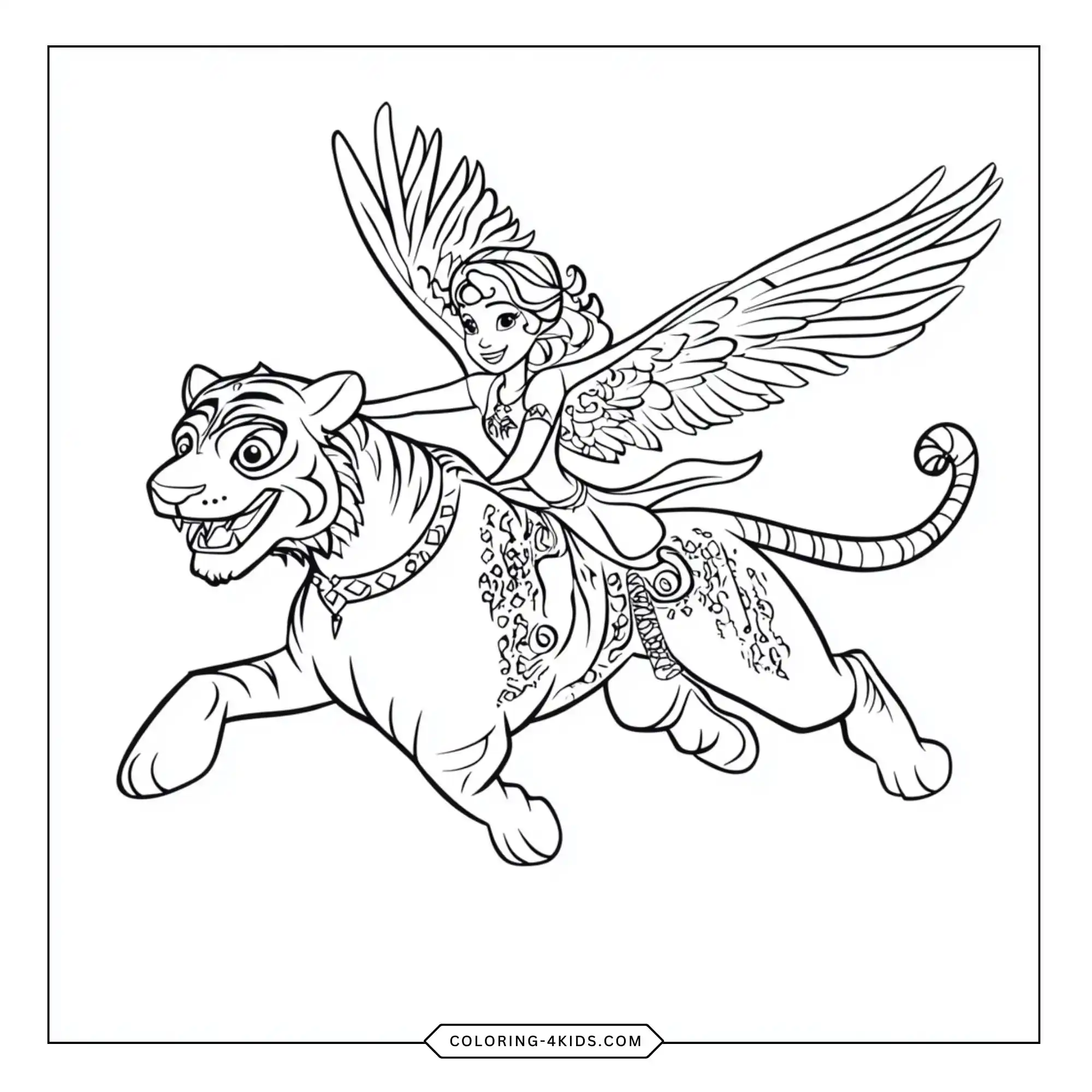 Elena Of Avalor Coloring Pages coloring page for kids
