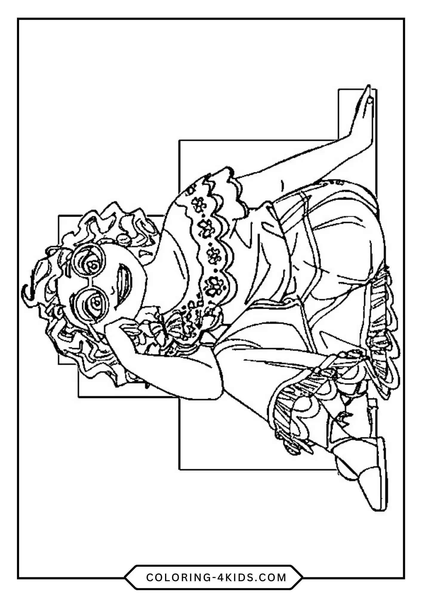 Encanto Coloring Pages coloring page for kids