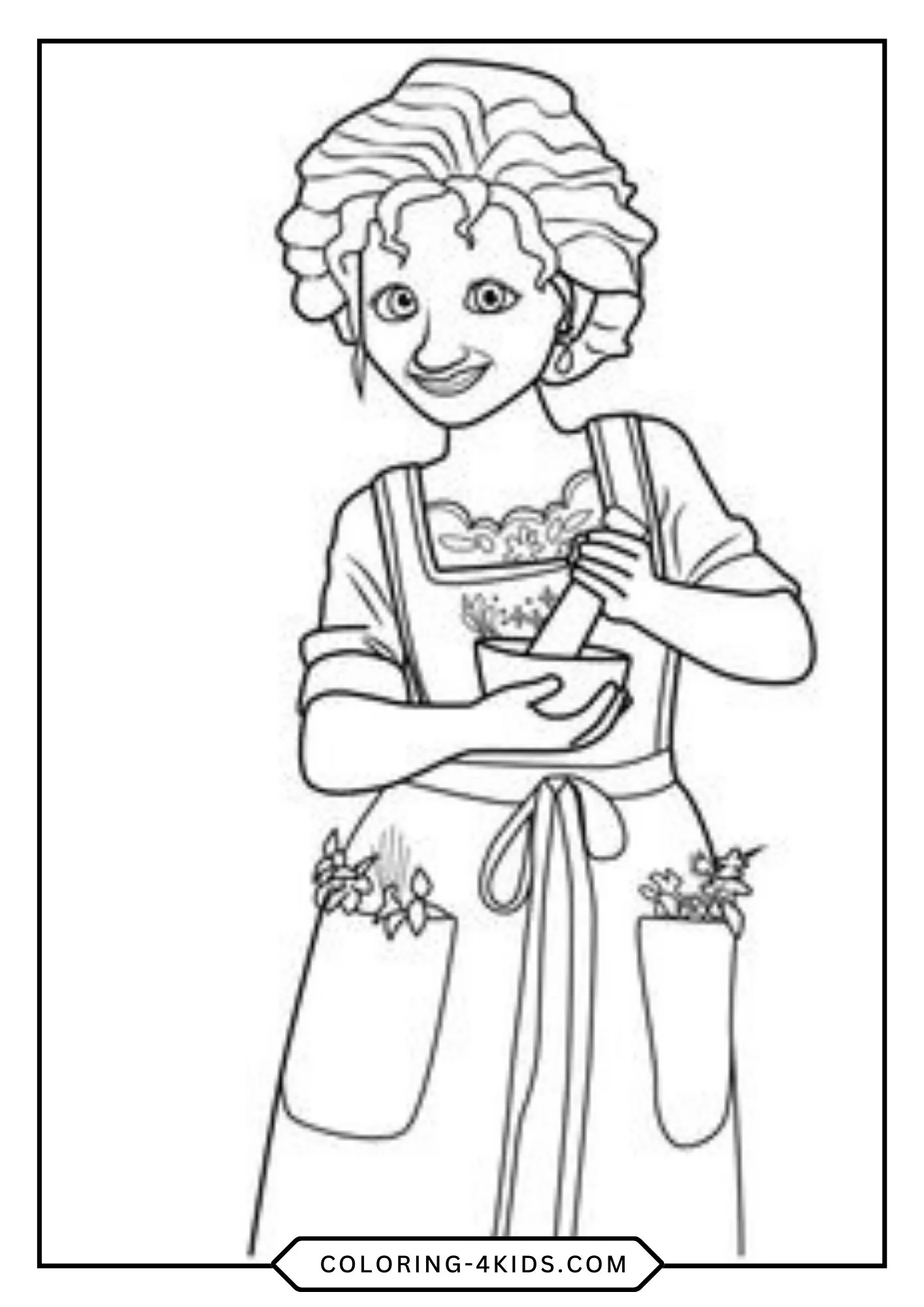 Encanto Coloring Pages coloring page for kids