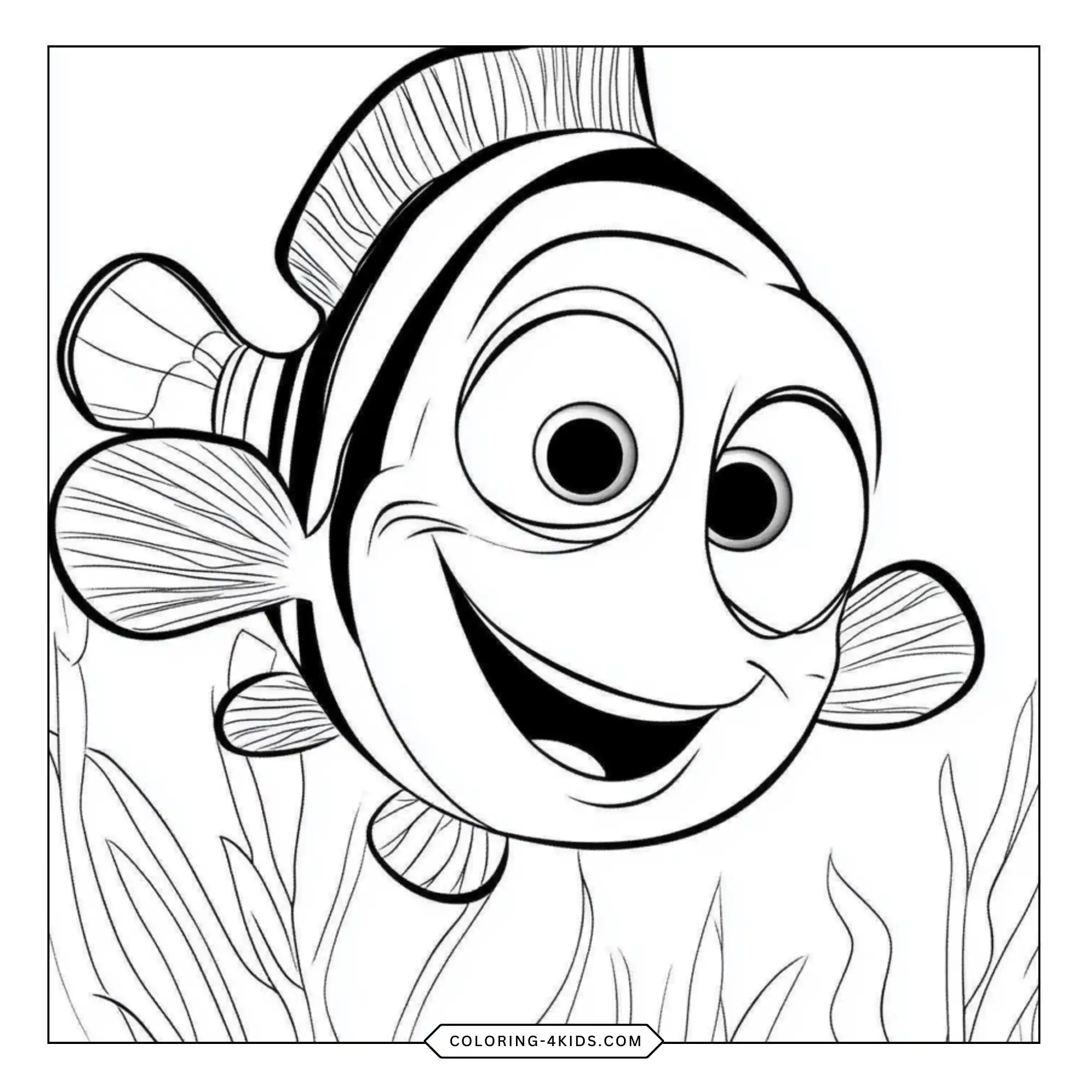 Free Finding Nemo Coloring Pages coloring page for kids