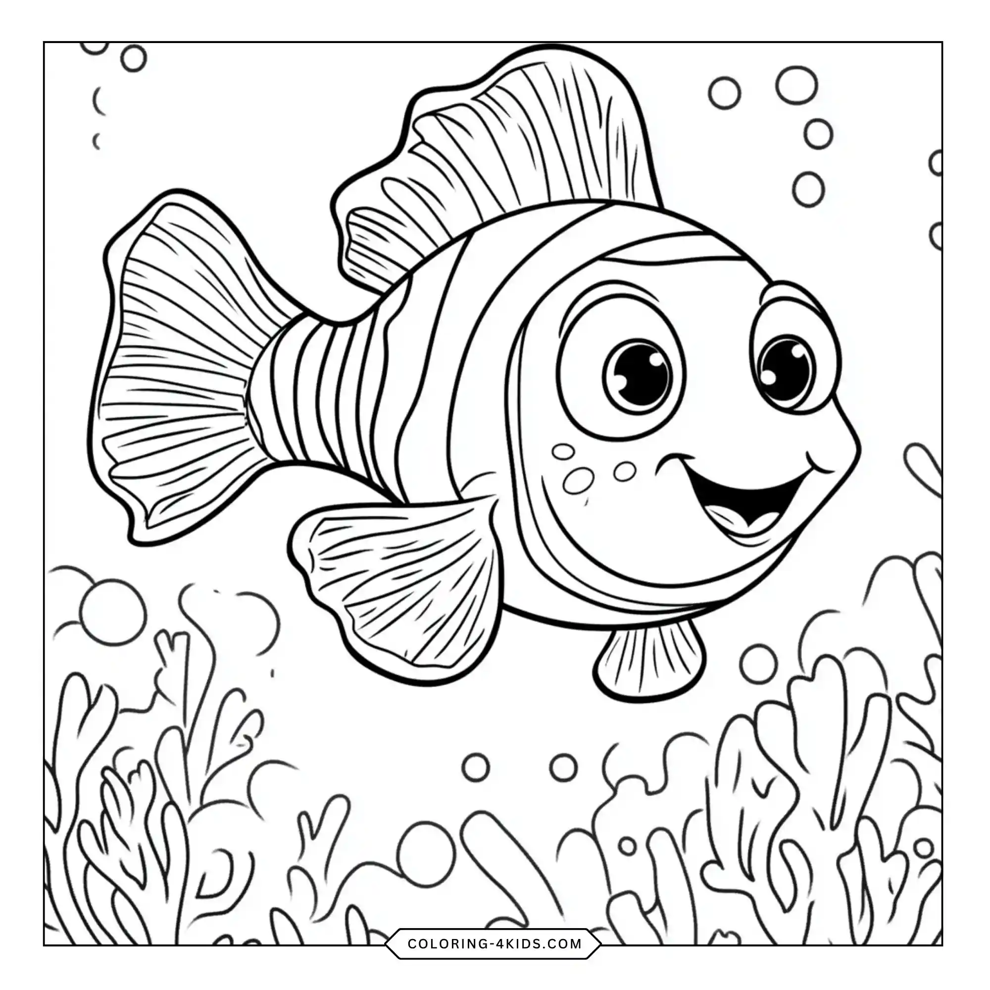 Free Finding Nemo Coloring Pages coloring page for kids