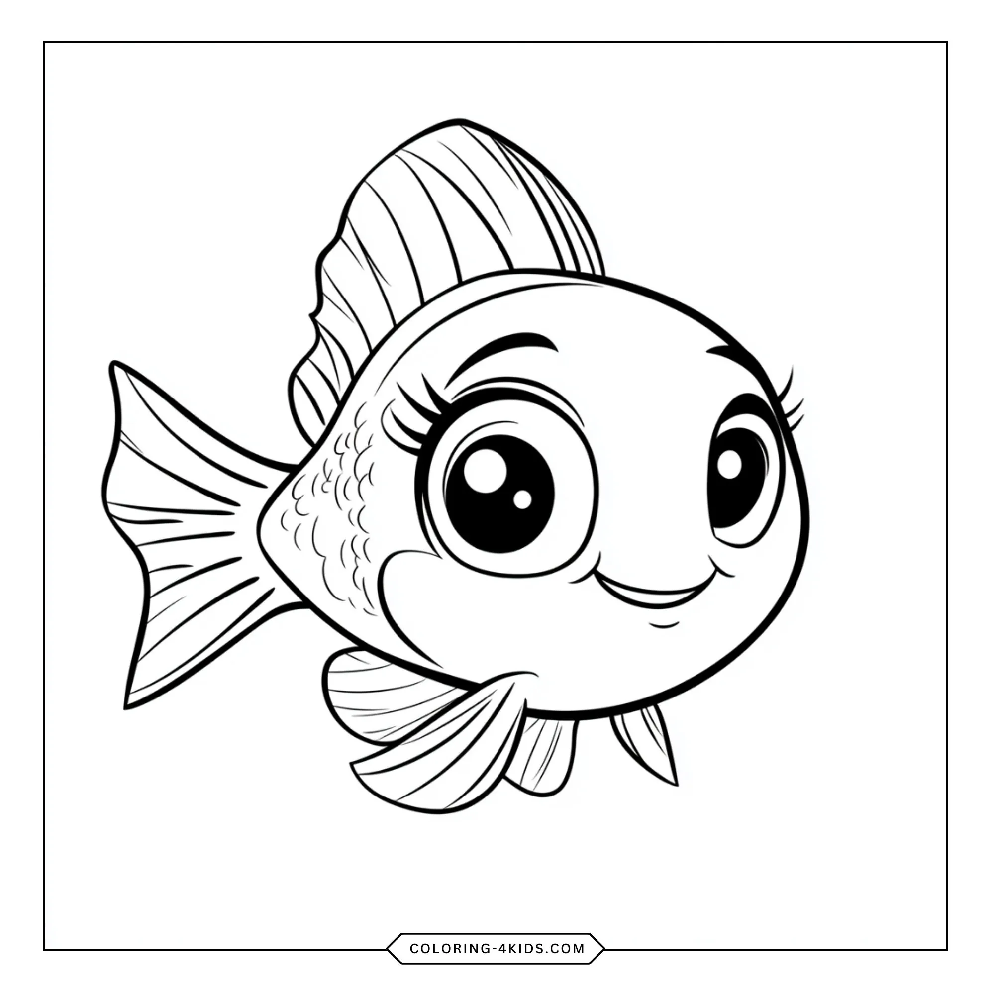 Printable Finding Nemo Coloring Pages coloring page for kids