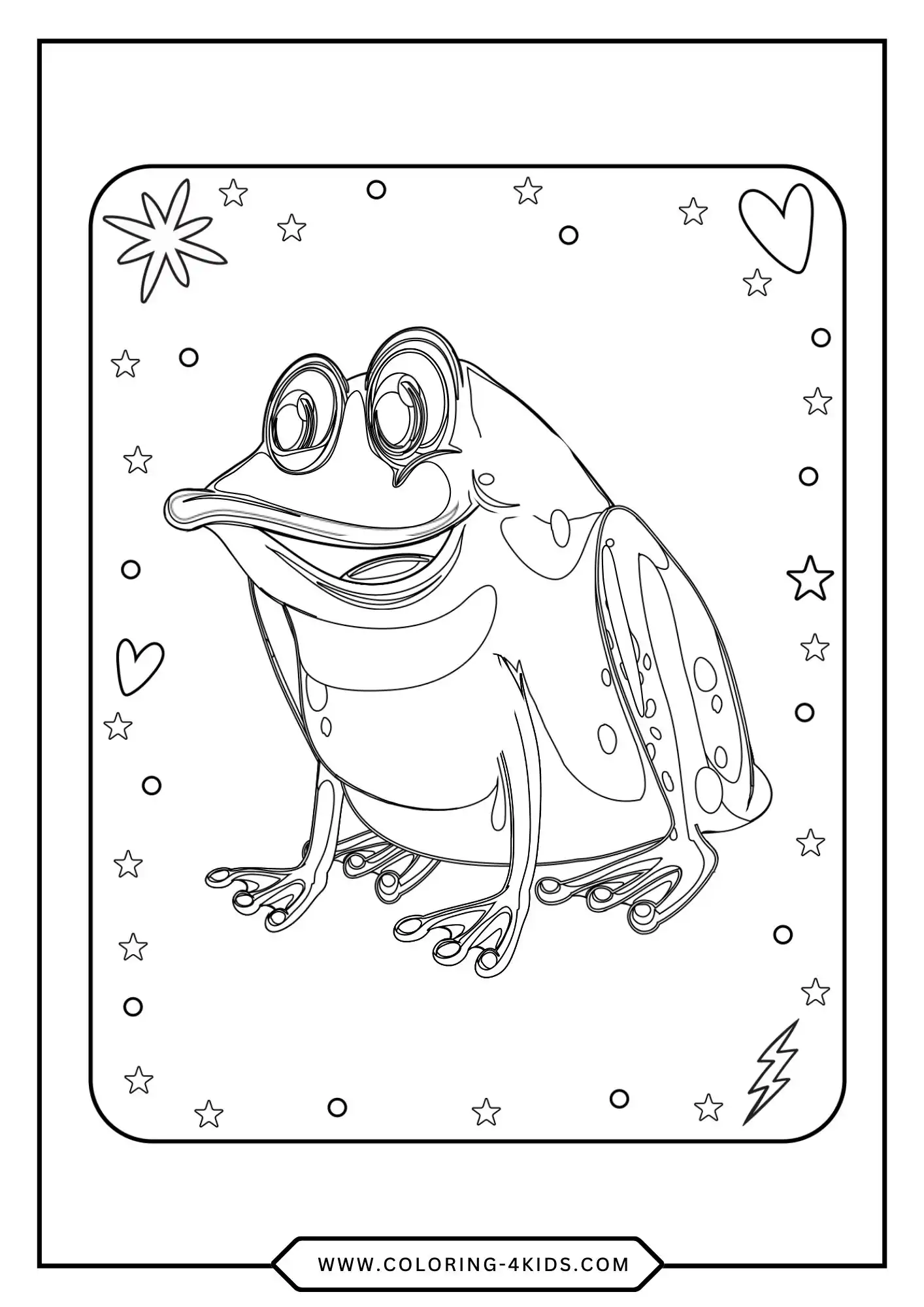 Frogs Coloring Pages coloring page for kids