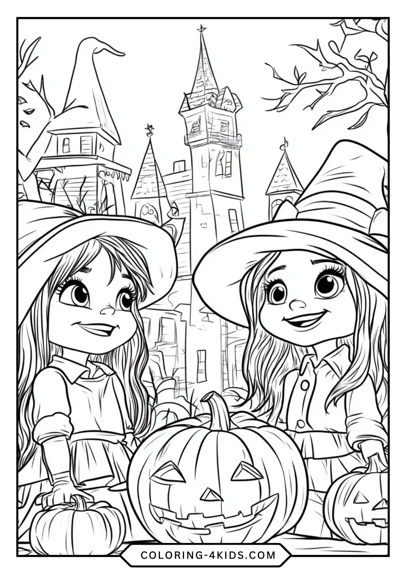 Hocus Pocus Coloring Pages coloring page for kids