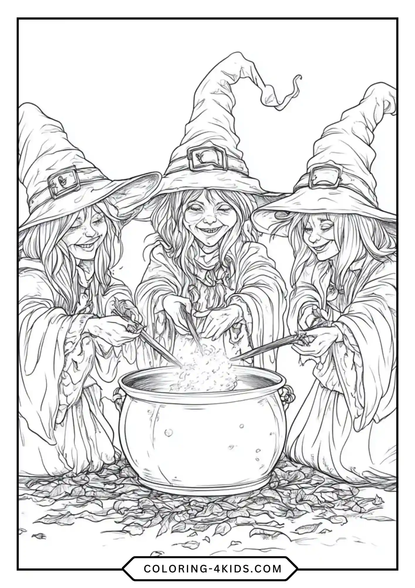 Free Hocus Pocus Coloring Pages coloring page for kids