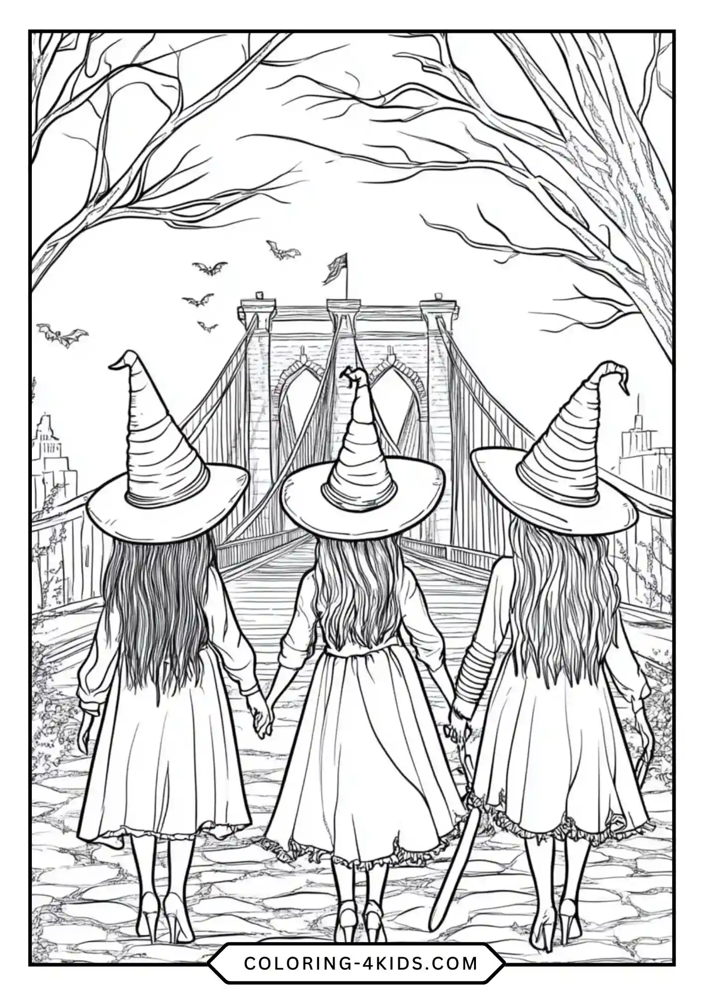 Printable Hocus Pocus Coloring Pages coloring page for kids