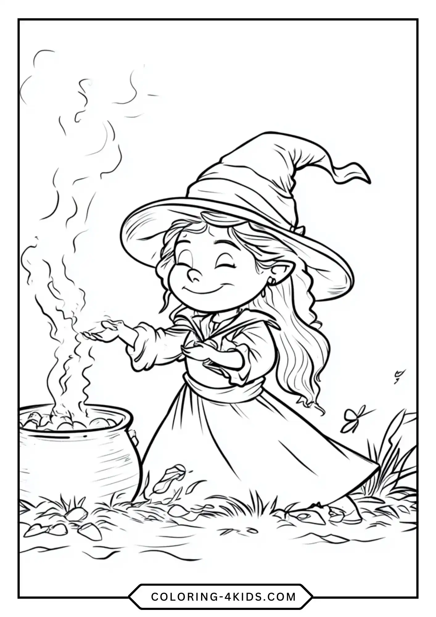 Free Hocus Pocus Coloring Pages coloring page for kids