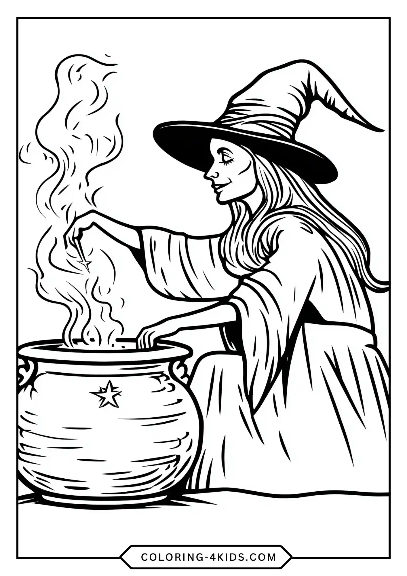 Printable Hocus Pocus Coloring Pages coloring page for kids