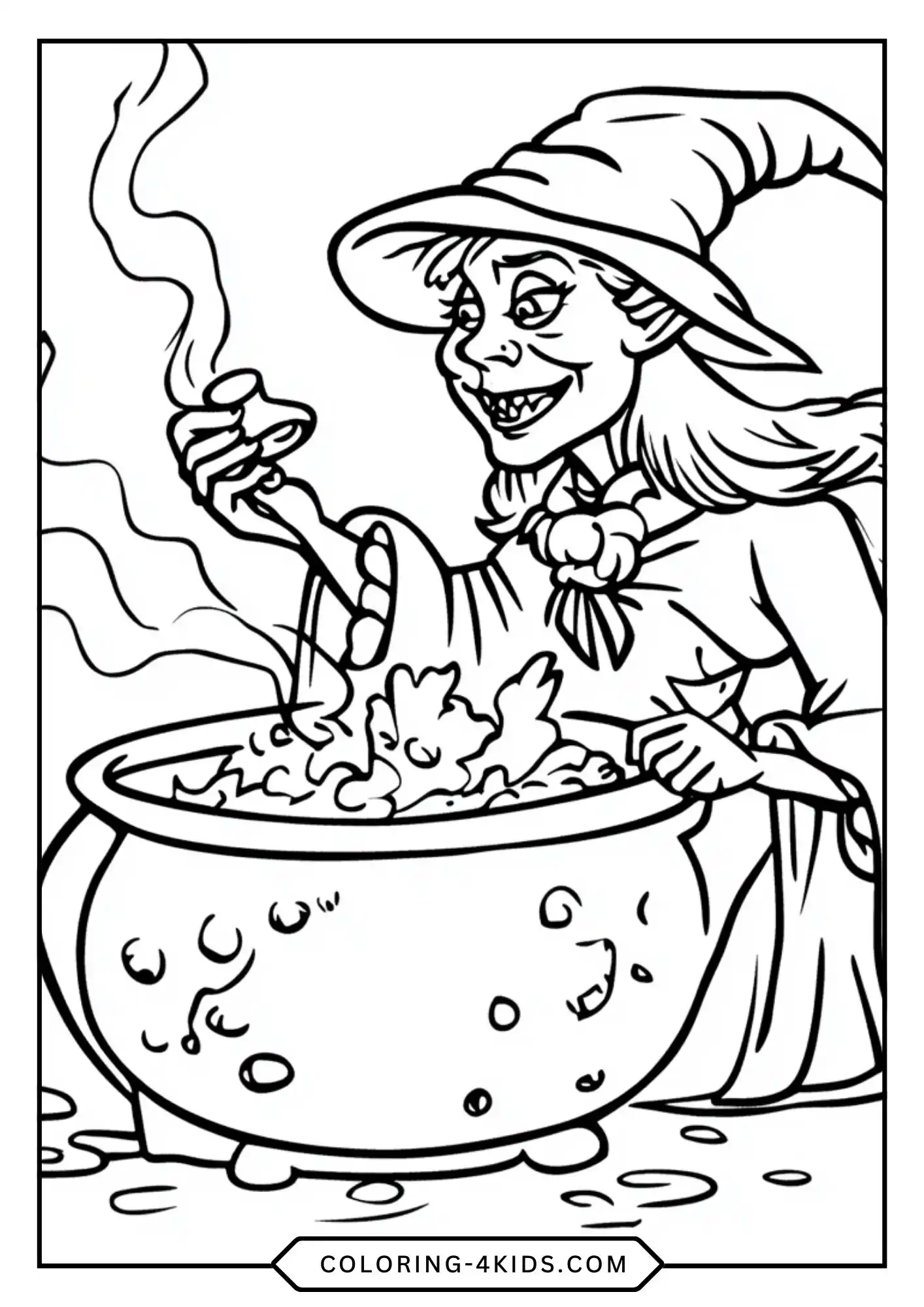 Free Hocus Pocus Coloring Pages coloring page for kids