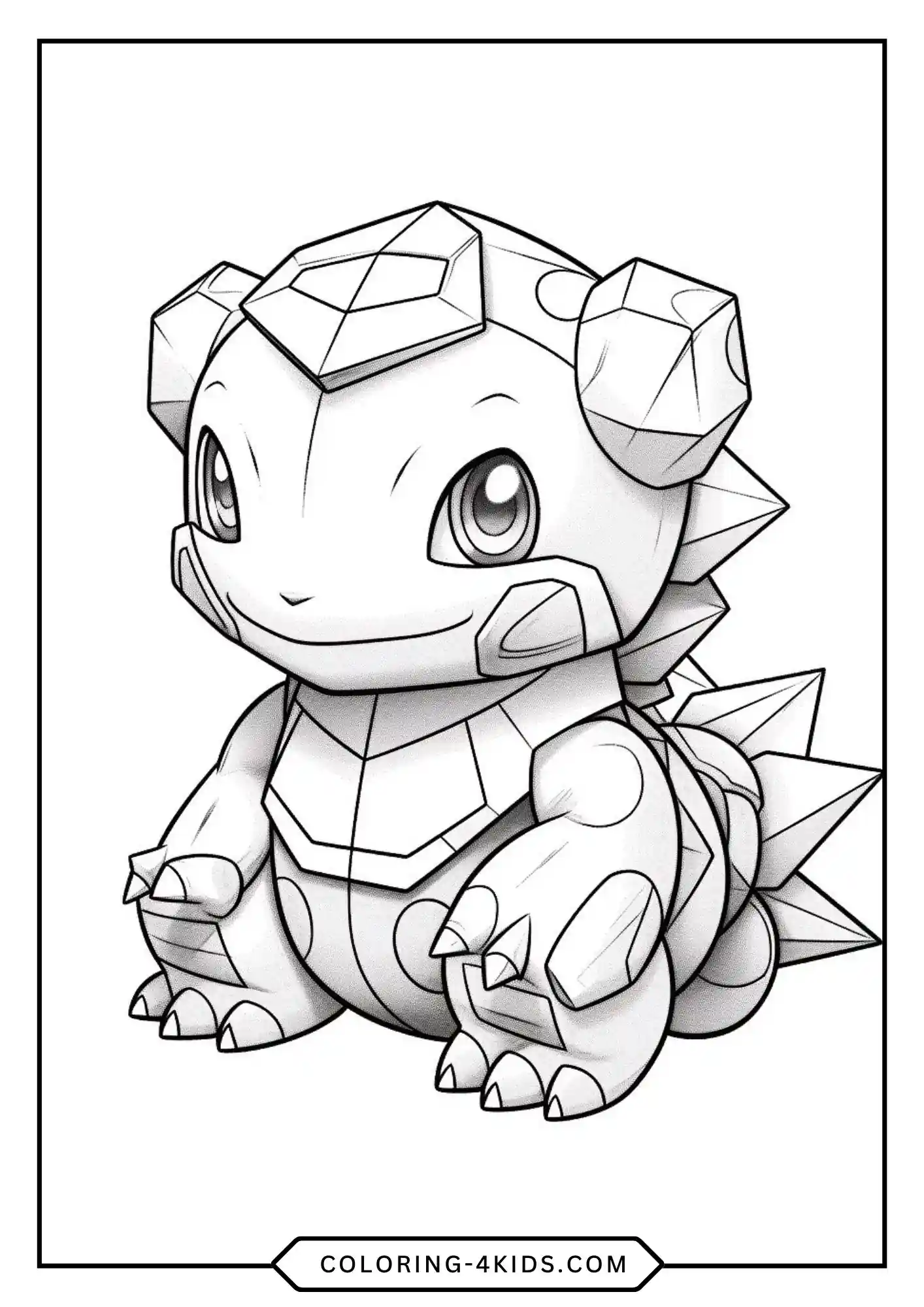 Printable Legendary Pokemon Coloring Pages coloring page for kids