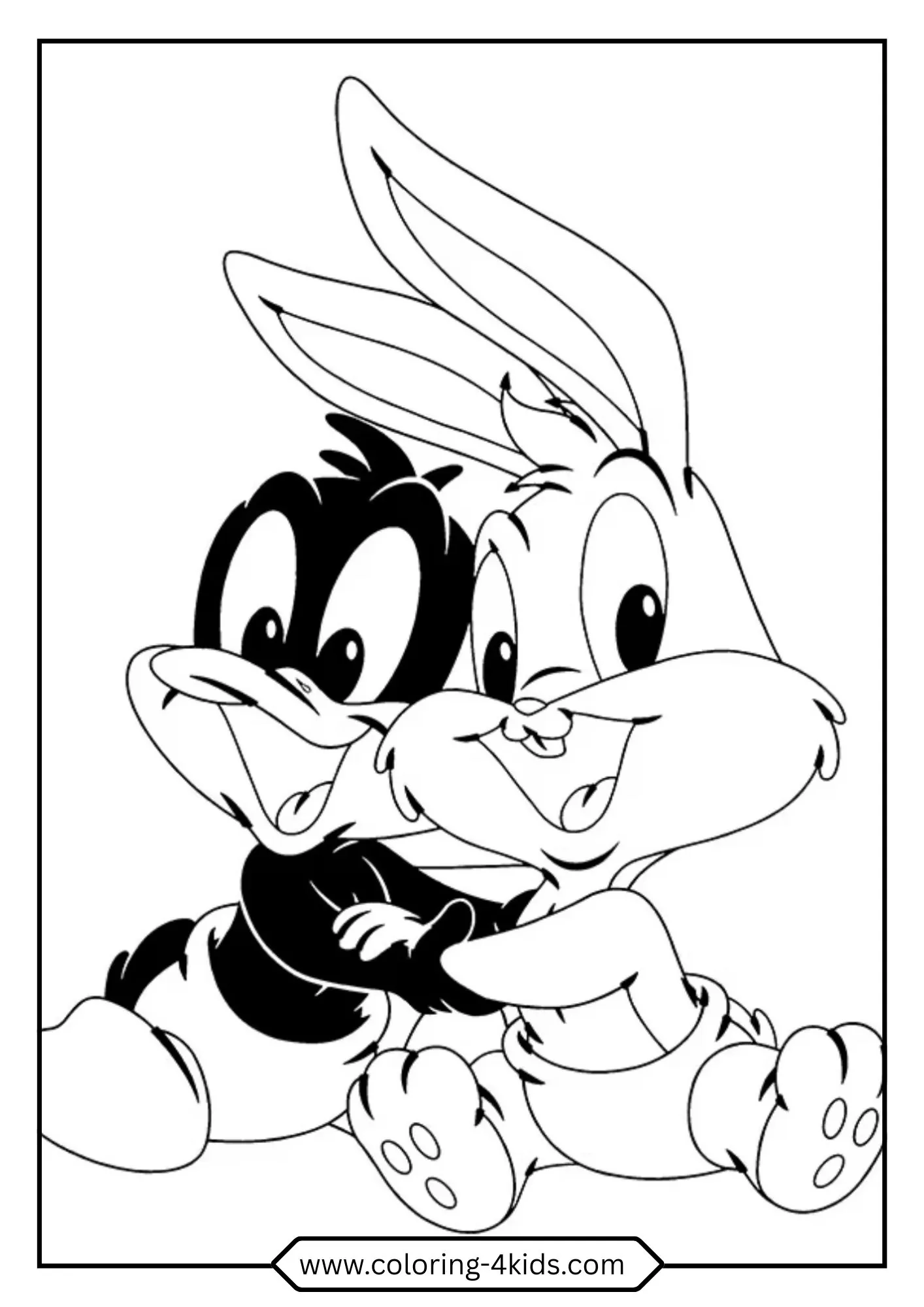 Looney Tunes Coloring Pages coloring page for kids