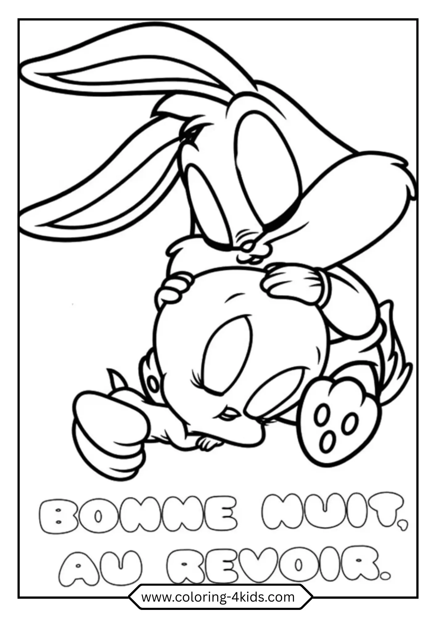 Looney Tunes Coloring Pages coloring page for kids