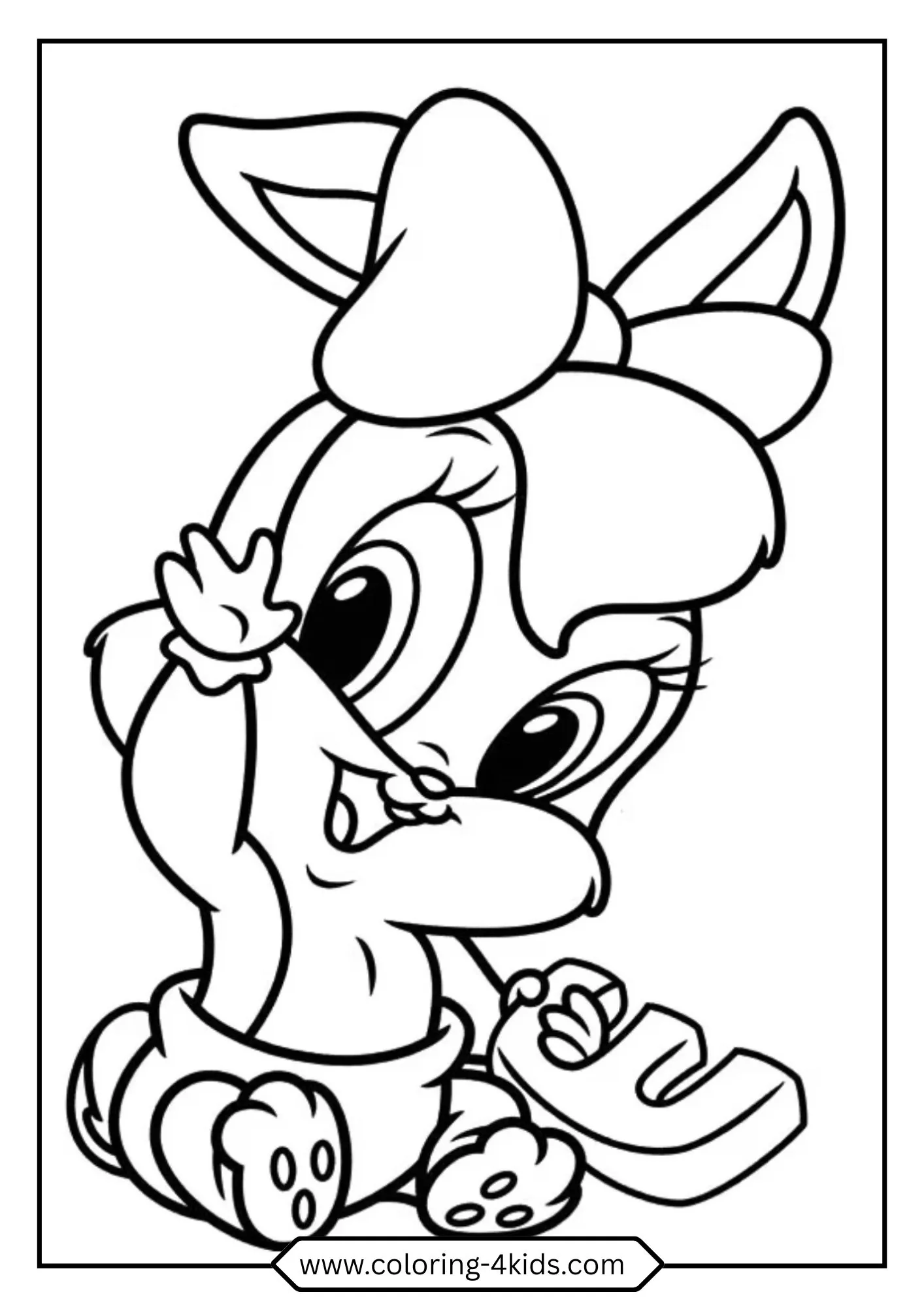 Free Looney Tunes Coloring Pages coloring page for kids