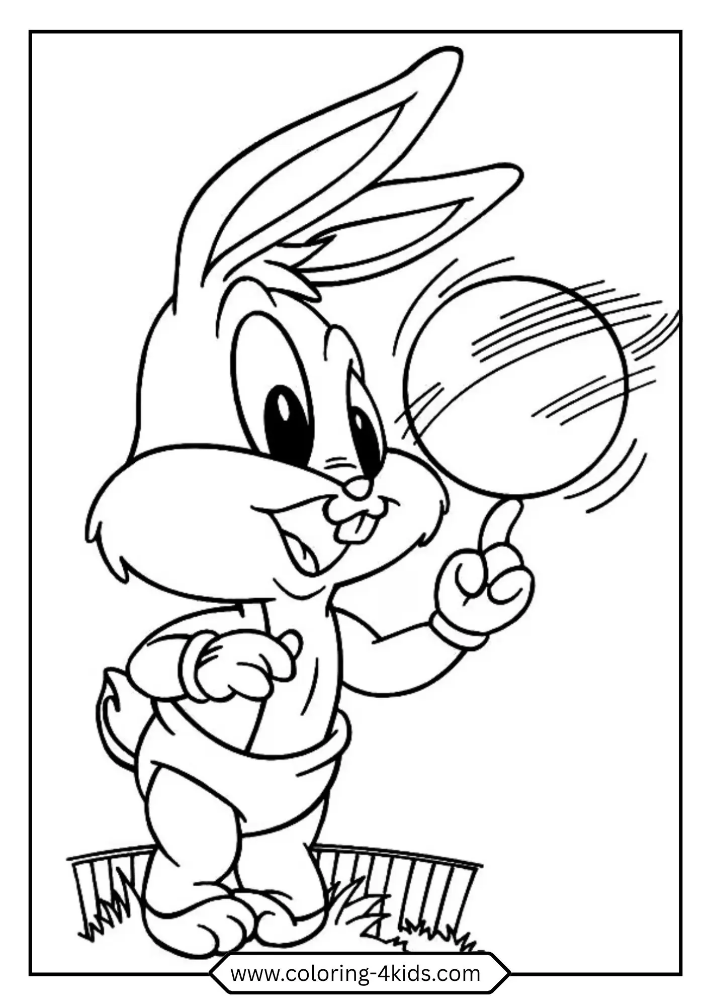 Looney Tunes Coloring Pages coloring page for kids