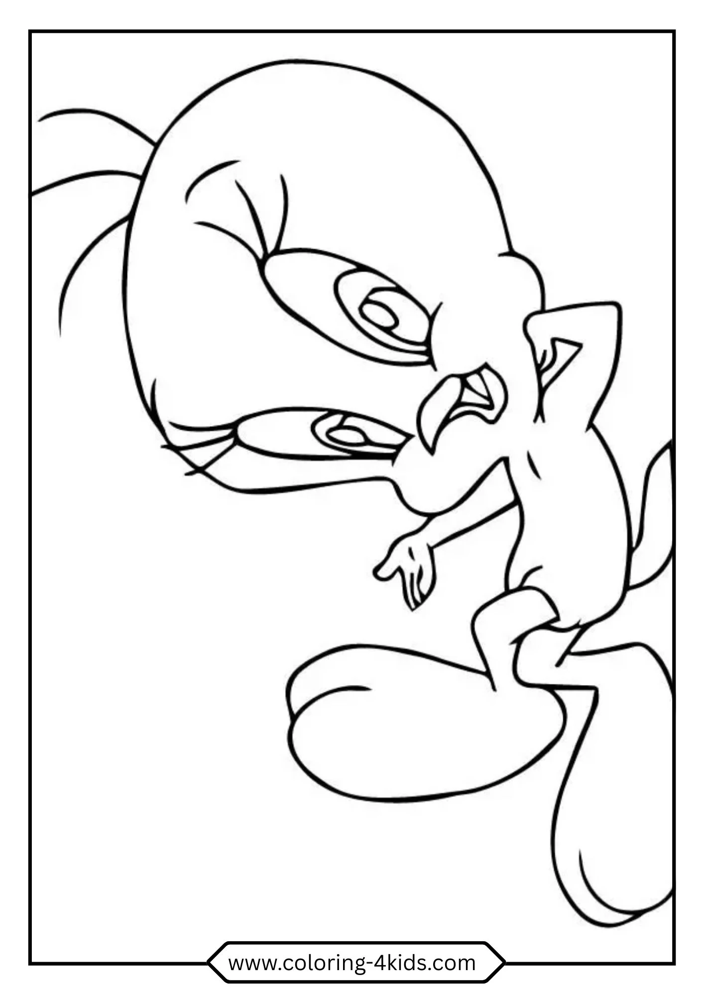Printable Looney Tunes Coloring Pages coloring page for kids