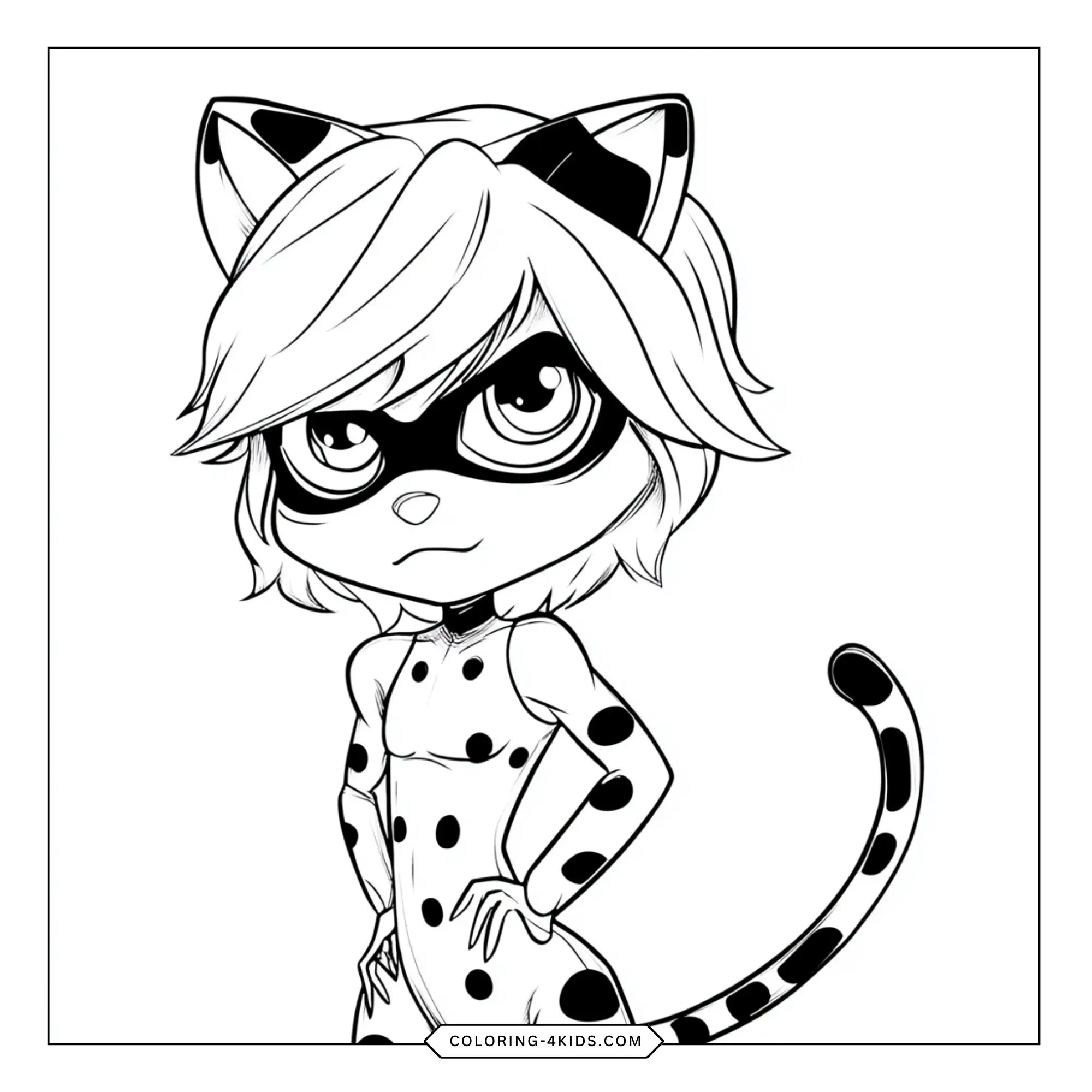 Printable Miraculous Ladybug Coloring Pages coloring page for kids