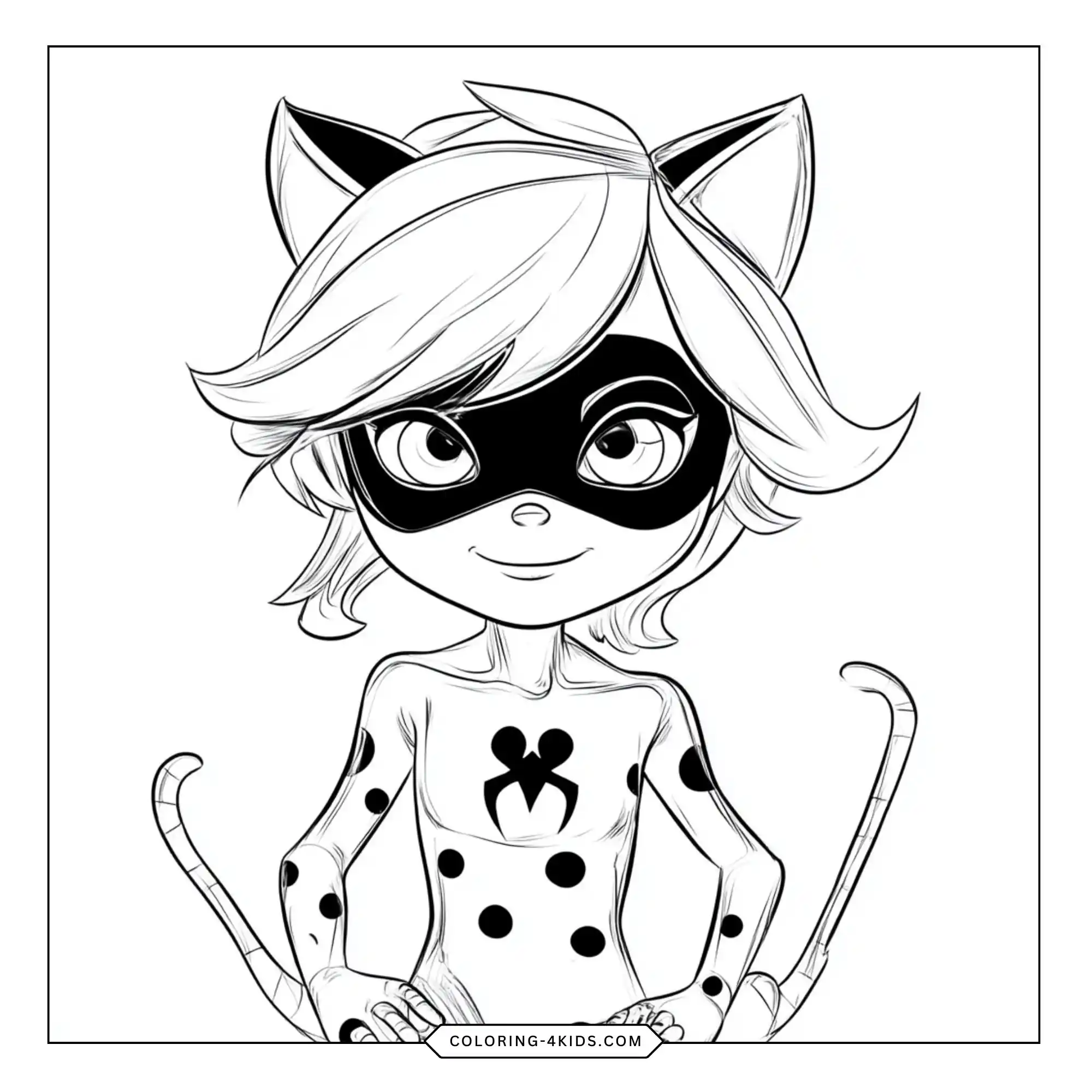 Free Miraculous Ladybug Coloring Pages coloring page for kids