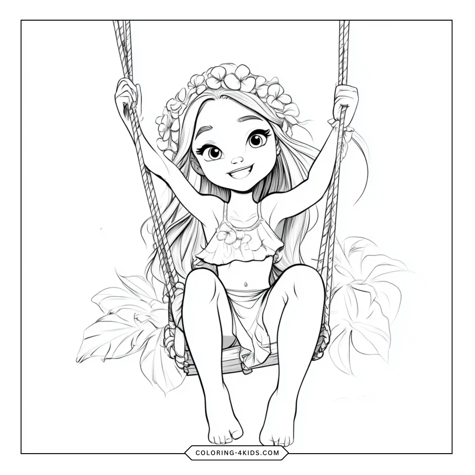Moana Coloring Pages coloring page for kids