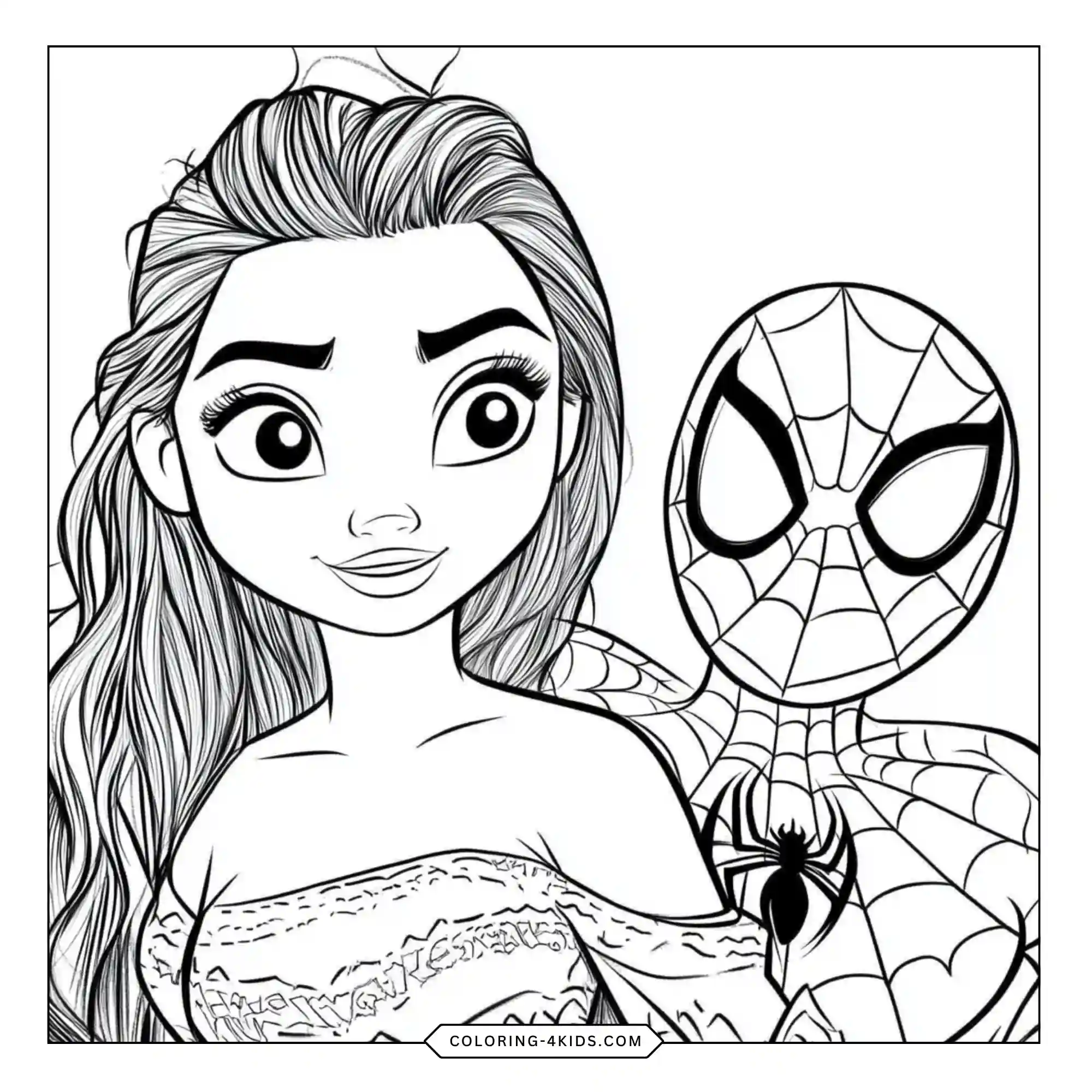 Free Moana Coloring Pages coloring page for kids