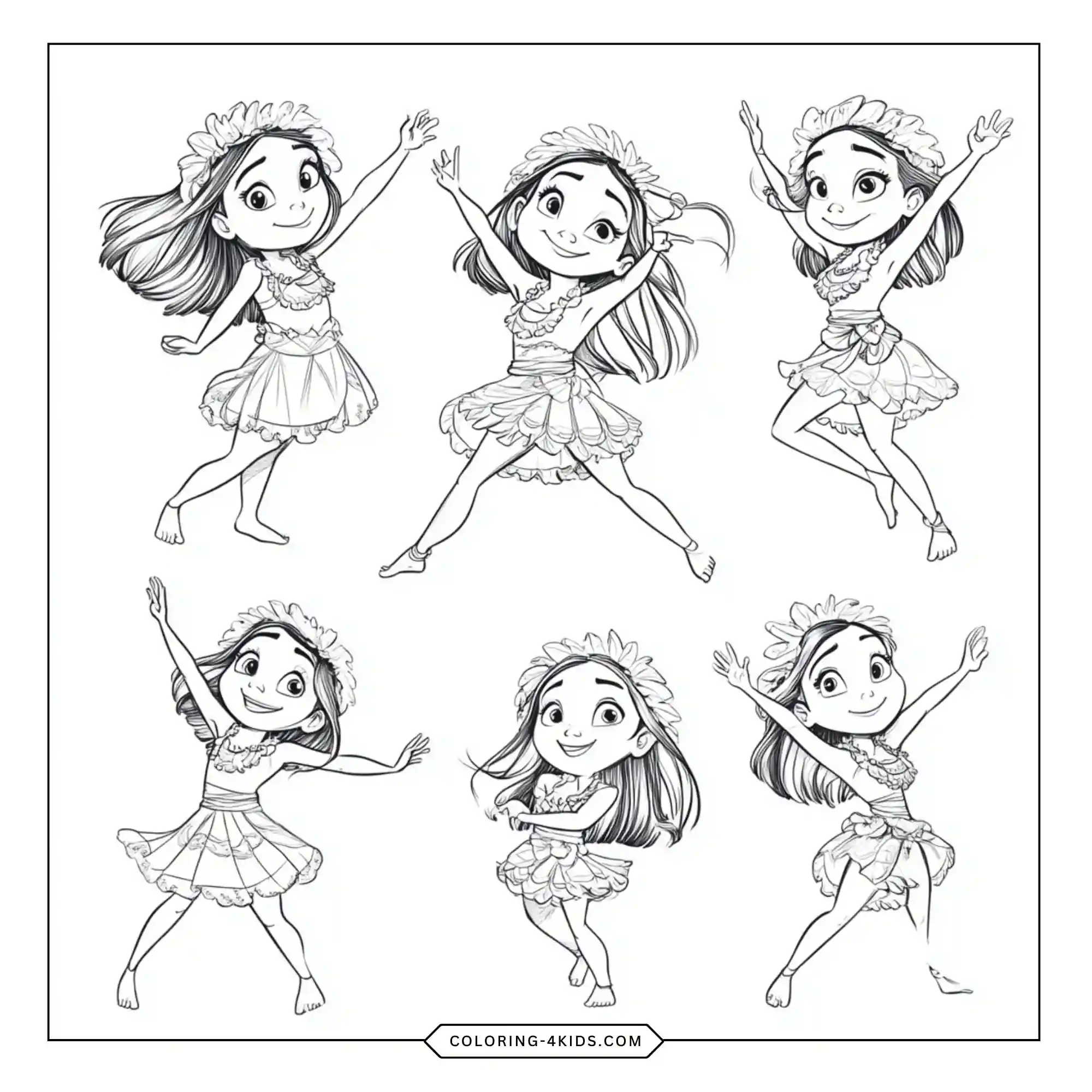 Moana Coloring Pages coloring page for kids