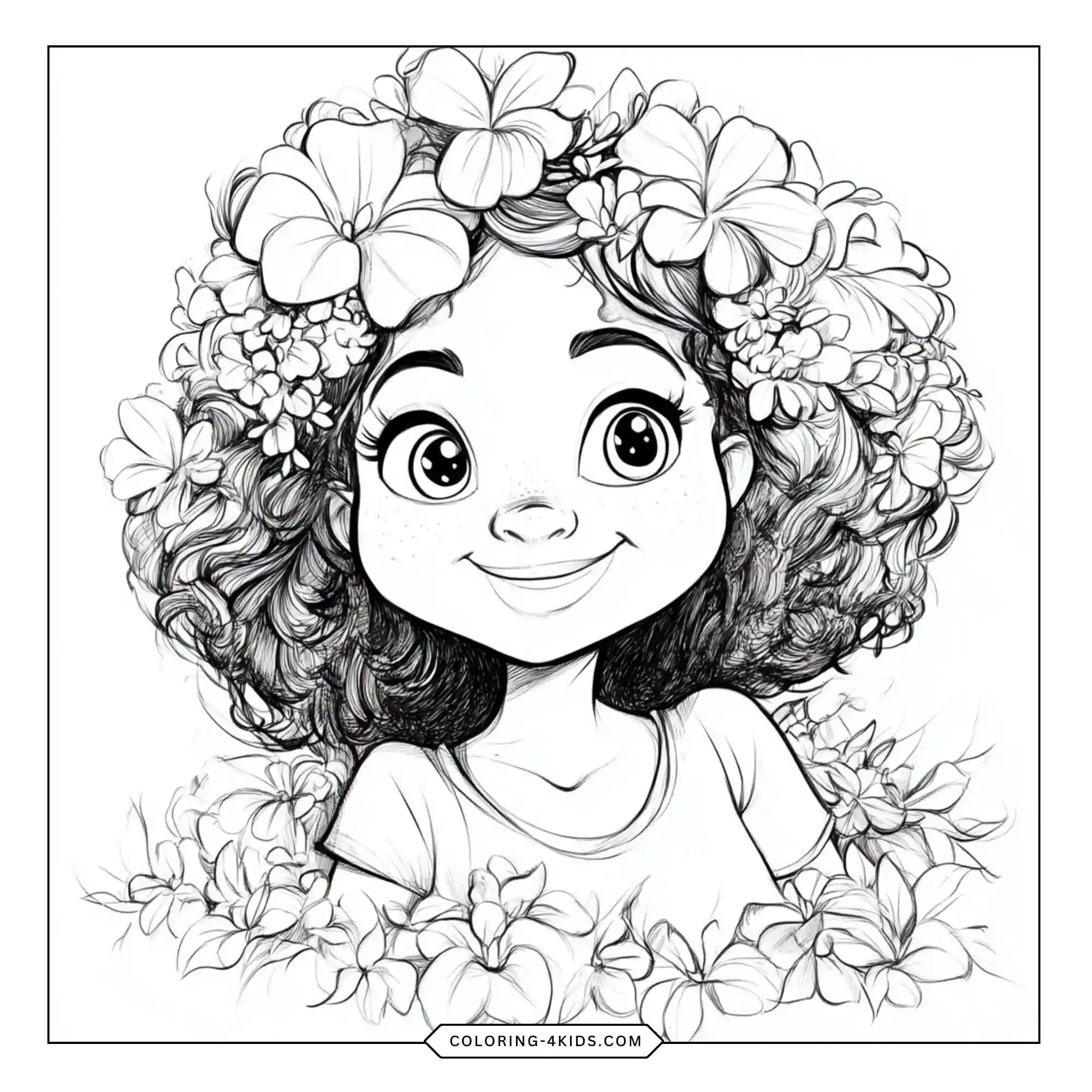 Printable Moana Coloring Pages coloring page for kids