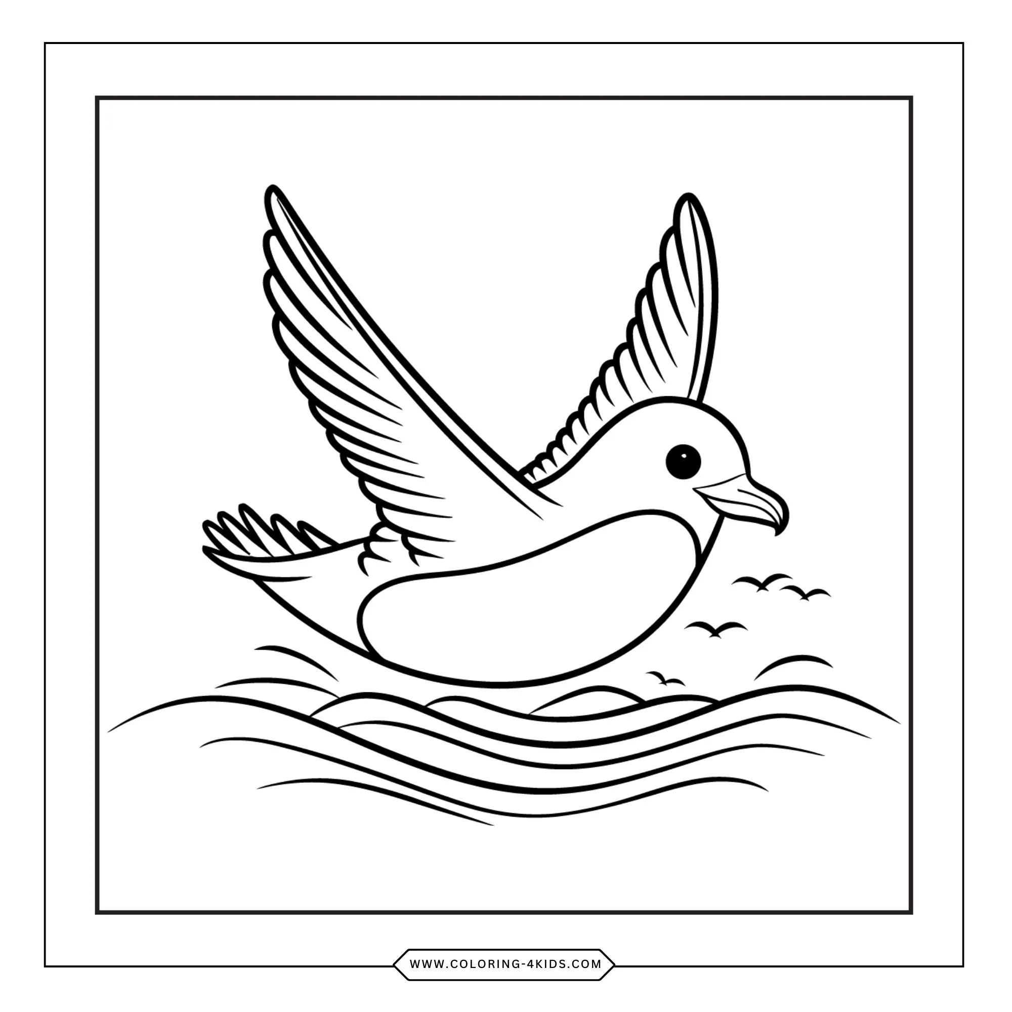 Free Ocean Creatures Coloring Pages coloring page for kids