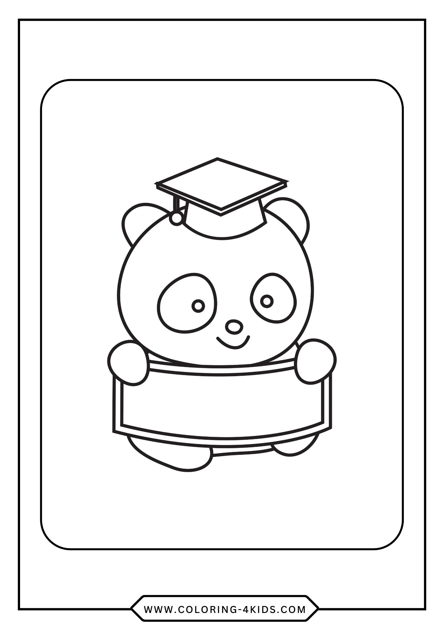Panda Coloring Pages coloring page for kids