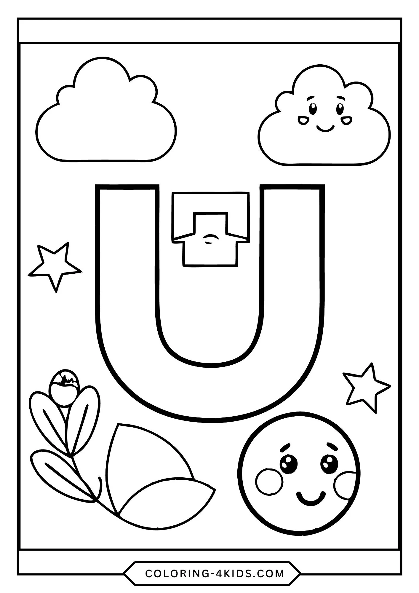 Free Printable Abc Coloring Pages for kids