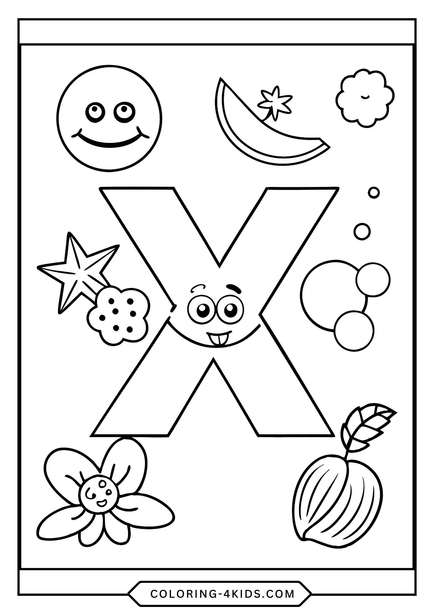 Free Printable Abc Coloring Pages for kids