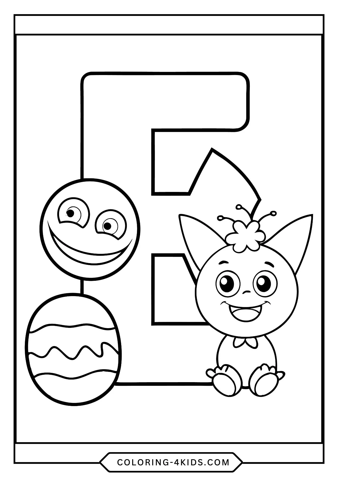 Printable Abc Coloring Pages for kids