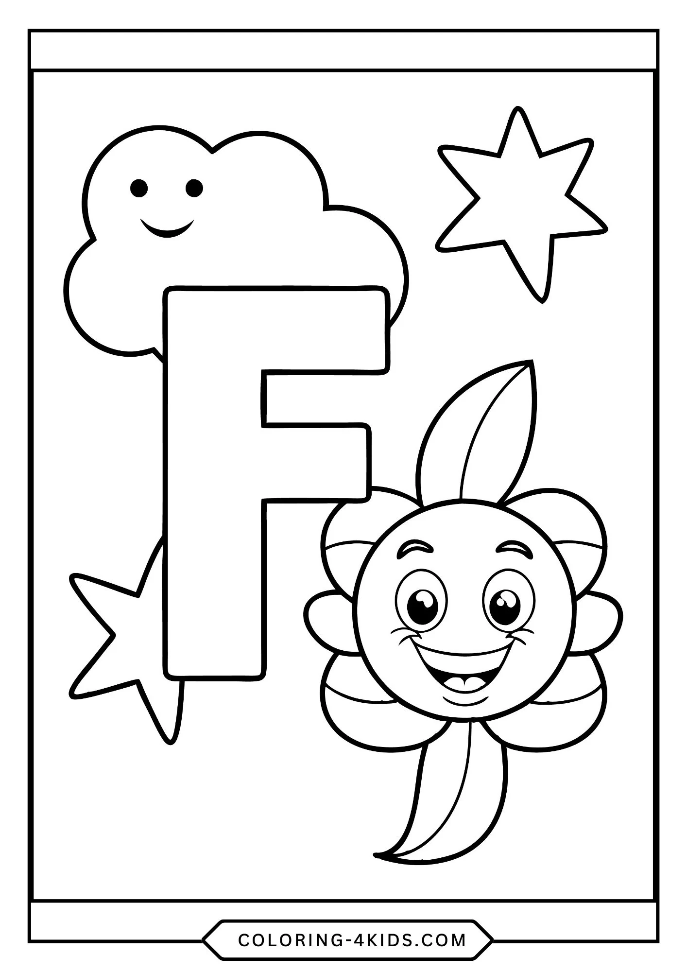 Free Printable Abc Coloring Pages for kids