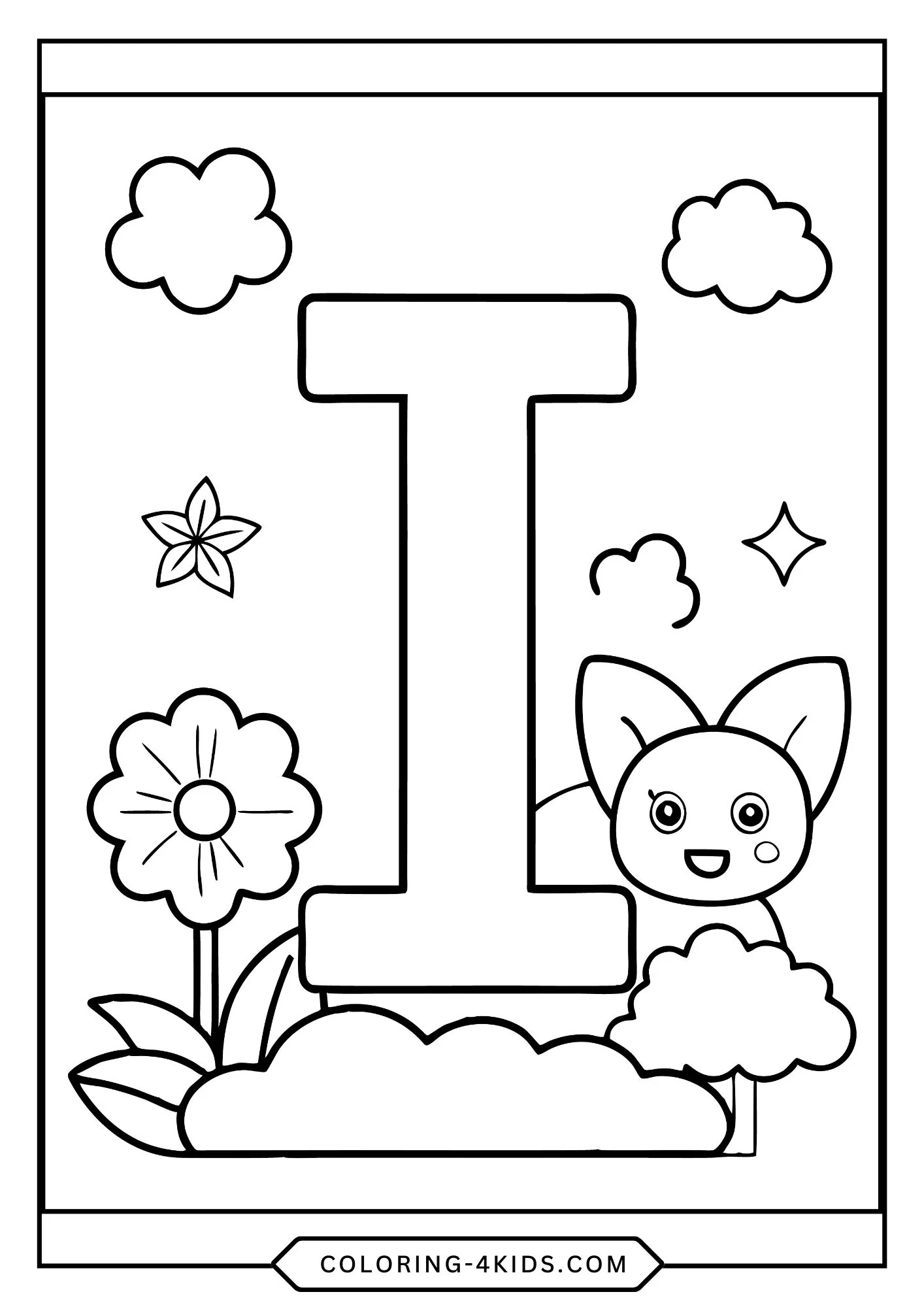 Free Printable Abc Coloring Pages for kids