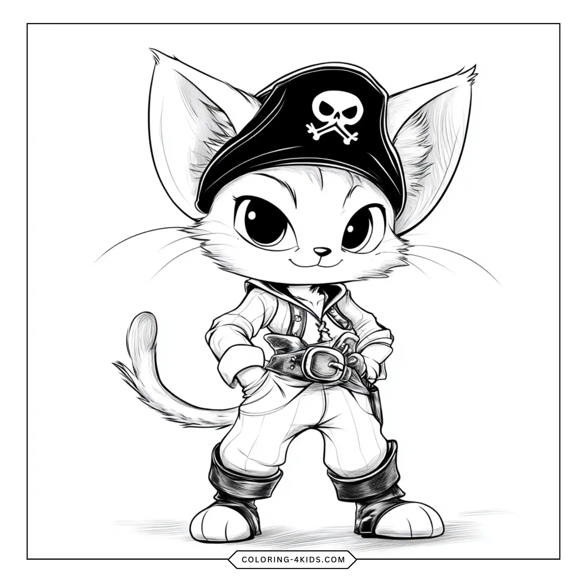 Printable Puss In Boots Coloring Pages coloring page for kids