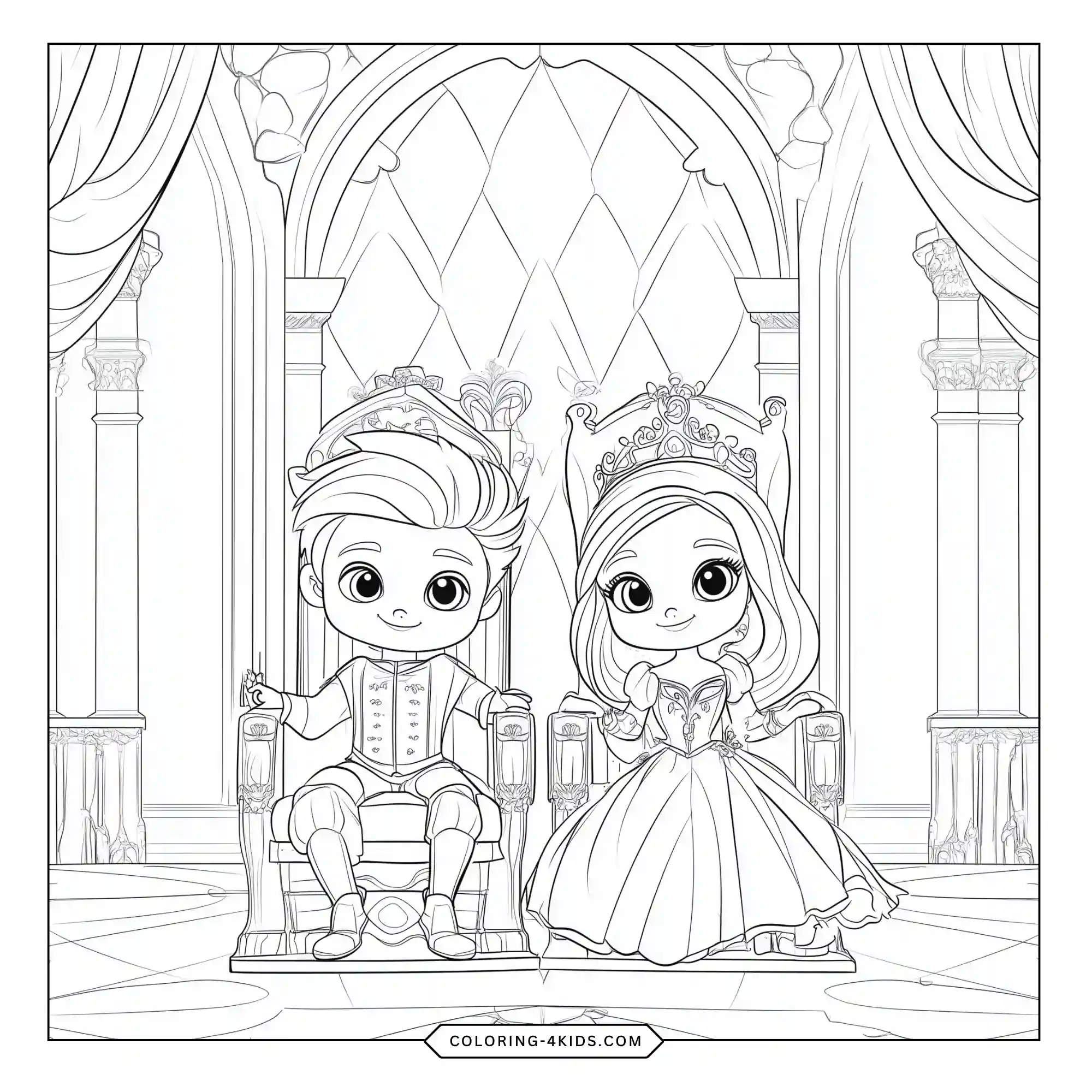 Free Sofia The First Coloring Pages coloring page for kids