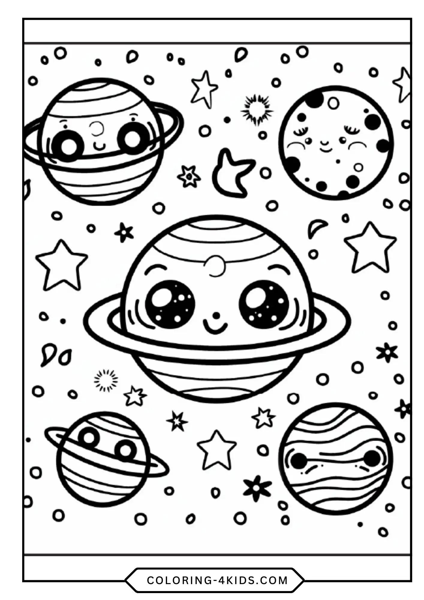 Free Solar System Coloring Pages coloring page for kids