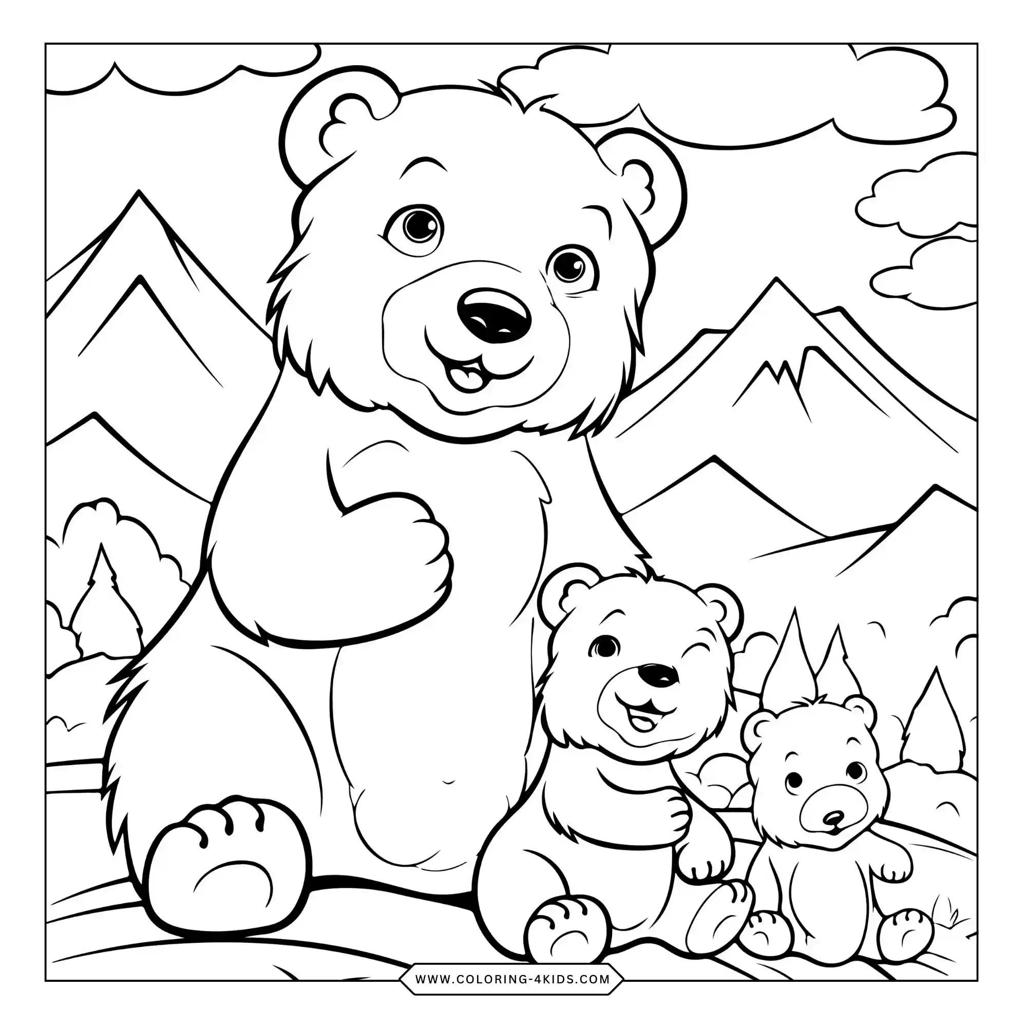 Printable Wild Animals Coloring Pages coloring page for kids